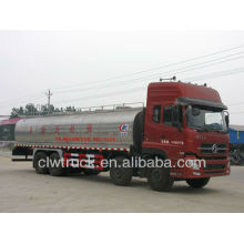 Dongfeng 8x4 camión cisterna de transporte de leche, 22m3 camión de leche
